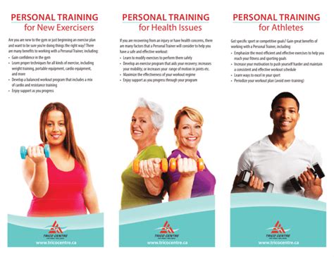 Trico Centre Personal Training Options And Pricing
