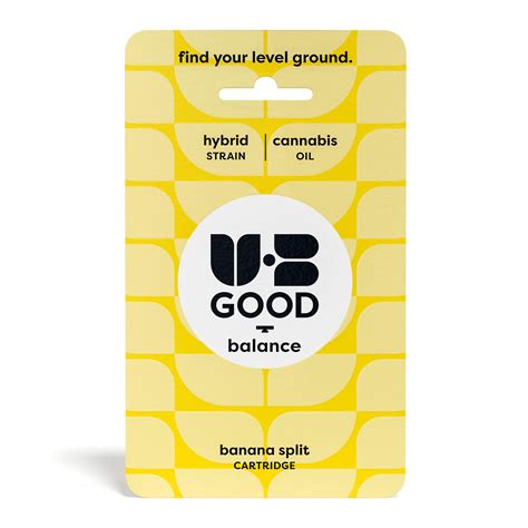 Banana Split Balance Cartridge – UB Good