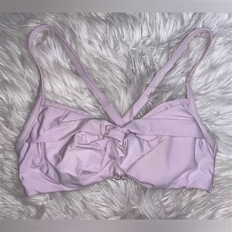 Athleta Swim Athleta Light Pink Bikini Top Swim Bathing Suit Top Womens Bc Padded Bikini
