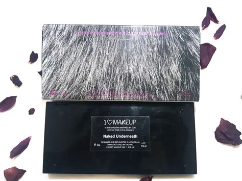 Makeup Revolution I Heart Makeup Naked Underneath Eyeshadow Palette Review Swatches