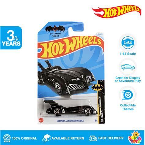 Jual Hot Wheels Batman Robin Batmobile Lot D Shopee Indonesia