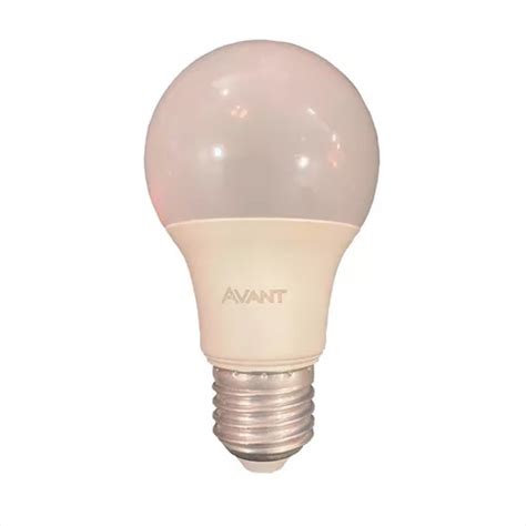 Avant 9W Lâmpada Led Bulbo Pera Bivolt Branco Quente 3000k Cor da luz