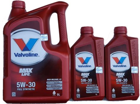 Olej Silnikowy Valvoline Maxlife 5W30 C3 Max Life 7l Opinie I Ceny Na