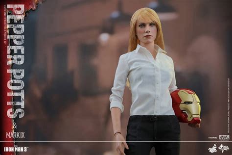 Iron Man Pepper Potts And Mark Ix Armor By Hot Toys The Toyark News