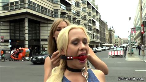 Busty Blonde Dp Fucked In Public Bar