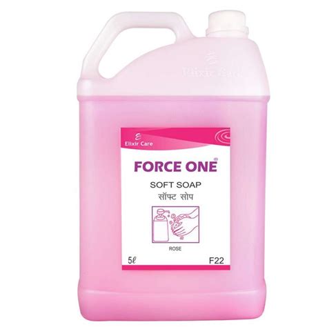 Force One Rose Hand Wash Packaging Type Can Packaging Size Litres