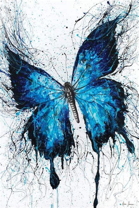 Ilk Kelebek Tablom A Butterfly Art Painting Butterfly Painting