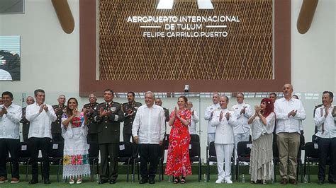 AMLO Inaugura el Aeropuerto de Tulum Así Fue el Banderazo de