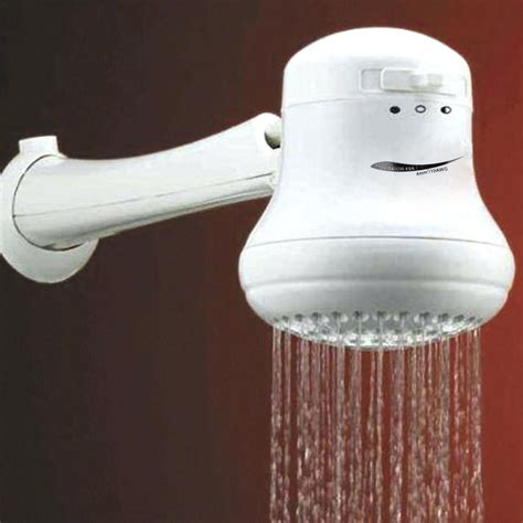 Electric Instant Hot Water Shower Head Tankless Fast Heating Heater Instant Head Shower And