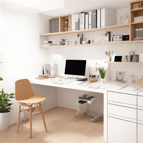 Premium AI Image | Free Stylish Desk Designs with Dual Monitor Setup