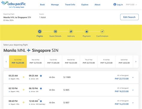 Cebu Pacific Adds Flight 1989 Singapore Service in March 2024 — AeroRoutes