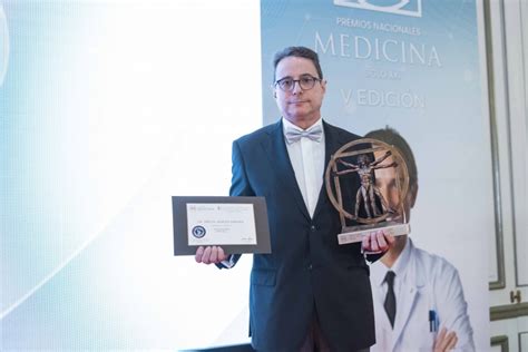 Dr Miguel Martín Jiménez Premio Nacional de Medicina 2022 en la