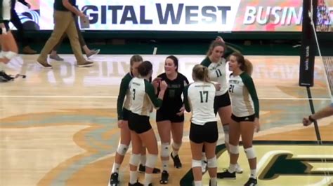 Cal Poly V UCSB Women S Volleyball Highlights Nov 3 2017 YouTube