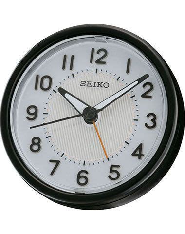 Настольные часы Кварцевые Seiko, черный купить по выгодной цене в ...