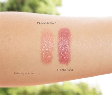 Estée Lauder Pure Color Envy Sculpting Lipstick Insatiable Ivory and Intense Nude The Beauty