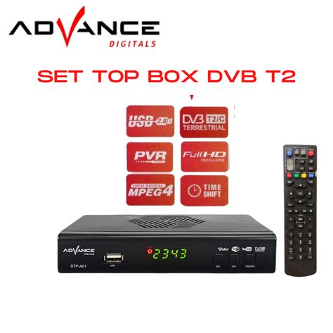 Set Top Box Tv Advance Stp A Digital Dvb T Receiver Penerima Siaran