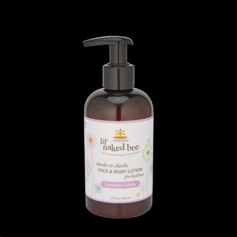 Lil Naked Bee Lavender Lullaby Cheeks To Cheeks Face And Body Lotion