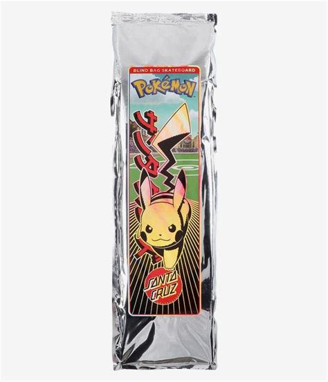 Santa Cruz Skateboards RARE CRUZ X POKÉMON BLIND BAG 8 SKATEBOARD DECK | Grailed