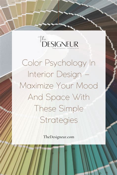 Color Psychology In Interior Design – Maximize Your Mood And Space With ...