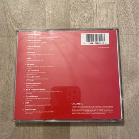 Various Artists Red Hot Dance Cd Tracks Madonna Emf Seal Aids Benefit