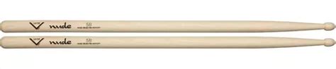 Baquetas Vater Nude B Hickory Punta Madera Vhn Bw Color Natural Mercadolibre