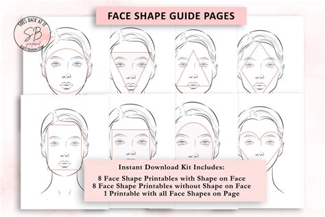 Makeup Artist Face Chart Face Chart Face Shape Guide 41 Off