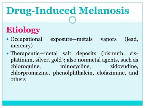 PPT - BROWN MELANOTIC LESIONS PowerPoint Presentation, free download ...