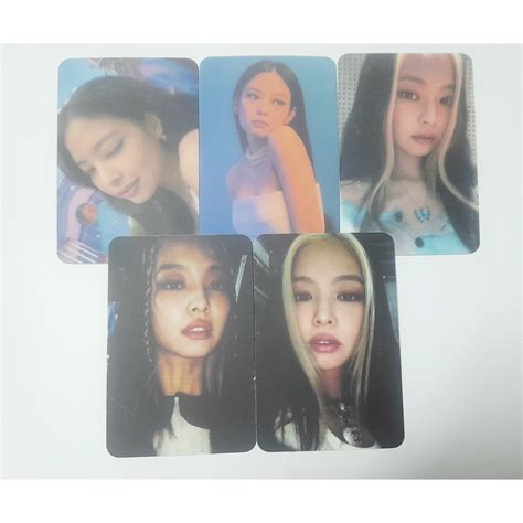 Bộ ảnh Photocard Fanmade Blackpink Jennie The Album How You Like That