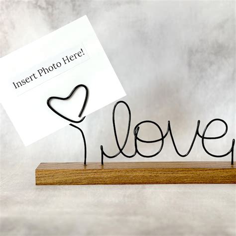 Wire Picture Holder - Etsy