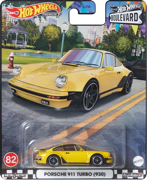Mattel Hot Wheels Collector Vehículo de Colección Porsche Turbo para niños de años en