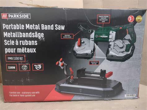 Стрічкова Ленточна пила по металу,Ленточная металлу Parkside PMB 1100: ...