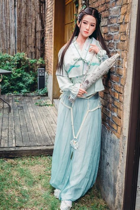 Chinese Sexy Silicone Head Sex Doll Yuyan 163cm Kanadoll