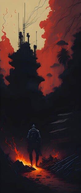 Premium Ai Image War Art