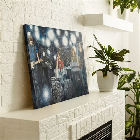 Magic At Pompeii Pink Floyd Canvas Otherbrick