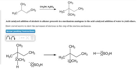 Solved CH3 CH3 CH2OH H2SO4 CH2 CH3 H3C H3C OCH3 Chegg