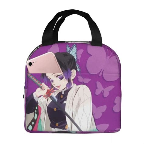 Kocho Bolsas De Almuerzo Shinobu Demon Slayer Para Mujeres Y Ni Os