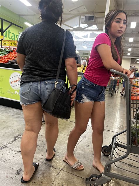 Beautiful Latina Booty Short Denim Shorts Bonus Fat Ass Spandex Short Shorts Volleyball