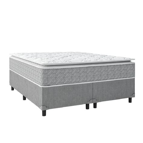 Cama Box Casal Queen Colch O Molas Ensacadas Pillow Top Perfect