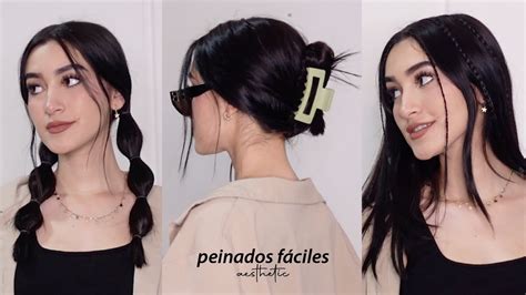 peinados aesthetic fáciles para elevar tus outfits YouTube