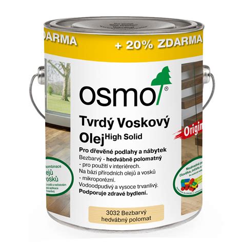 Osmo Tvrdý voskový olej | bauhaus.cz