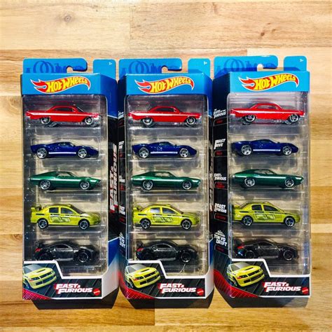 HOT WHEELS 風火輪 玩命關頭 FAST FURIOUS 五車組 蝦皮購物