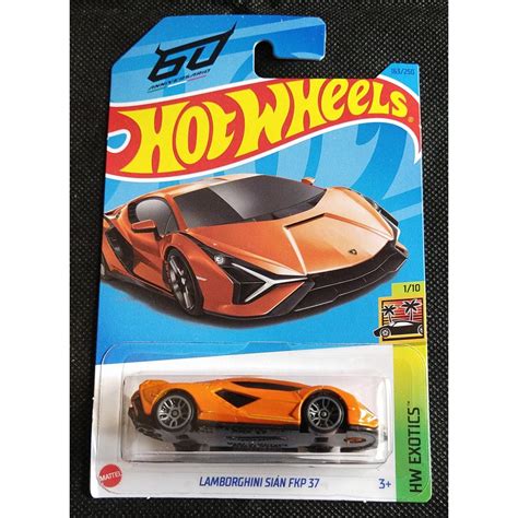 HOT WHEELS LAMBORGHINI SIAN FKP 37 Shopee Malaysia