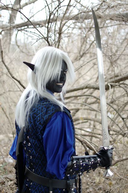 Drow Costume Iii Me As My Original Drow Character K C Flickr