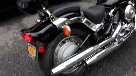 2001 Yamaha Vstar 650 Custom With Vance And Hines Cruiser Exhaust Before And After Video Dailymotion