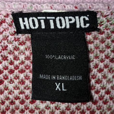 Hot Topic Pink Strawberry Cardigan Size Xl Super Depop