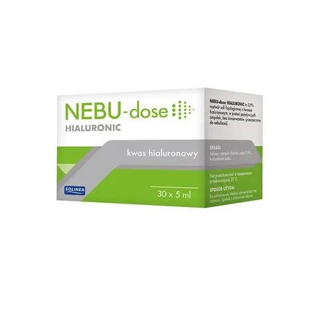 Nebu Dose Hialuronic 0 9 roztwór do nebulizacji z kwasem hialuronowym