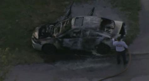 Car catches fire in Northwest Miami-Dade - WSVN 7News | Miami News ...