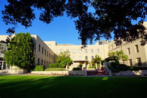 campus  caltech stock photo image  mountain
