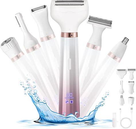 Amazon Electric Bikini Trimmer For Women 4 In 1 Electric Shaver For Women Waterproof