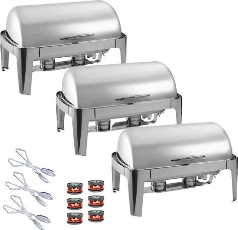 Amazon Tigerchef Chafing Dish Buffet Set Roll Top Chaffing